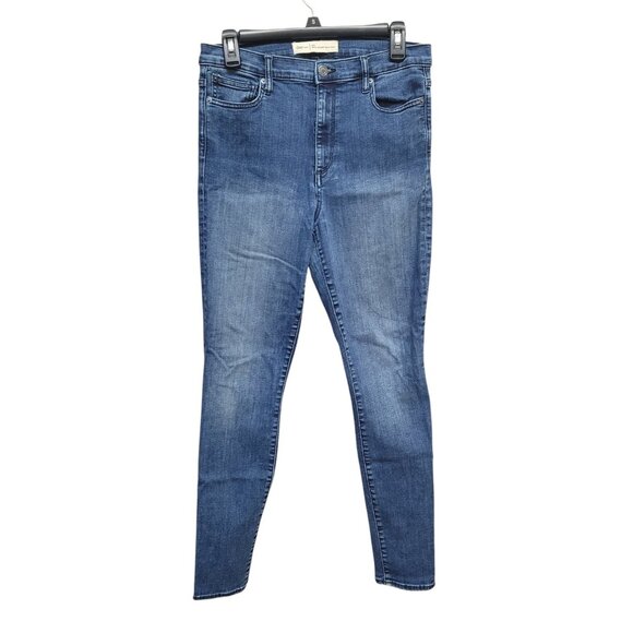 Gap Denim Womens Size 30/ 10R True Skinny High Rise Elliot Stretch Blue Jeans‎ - Picture 1 of 14